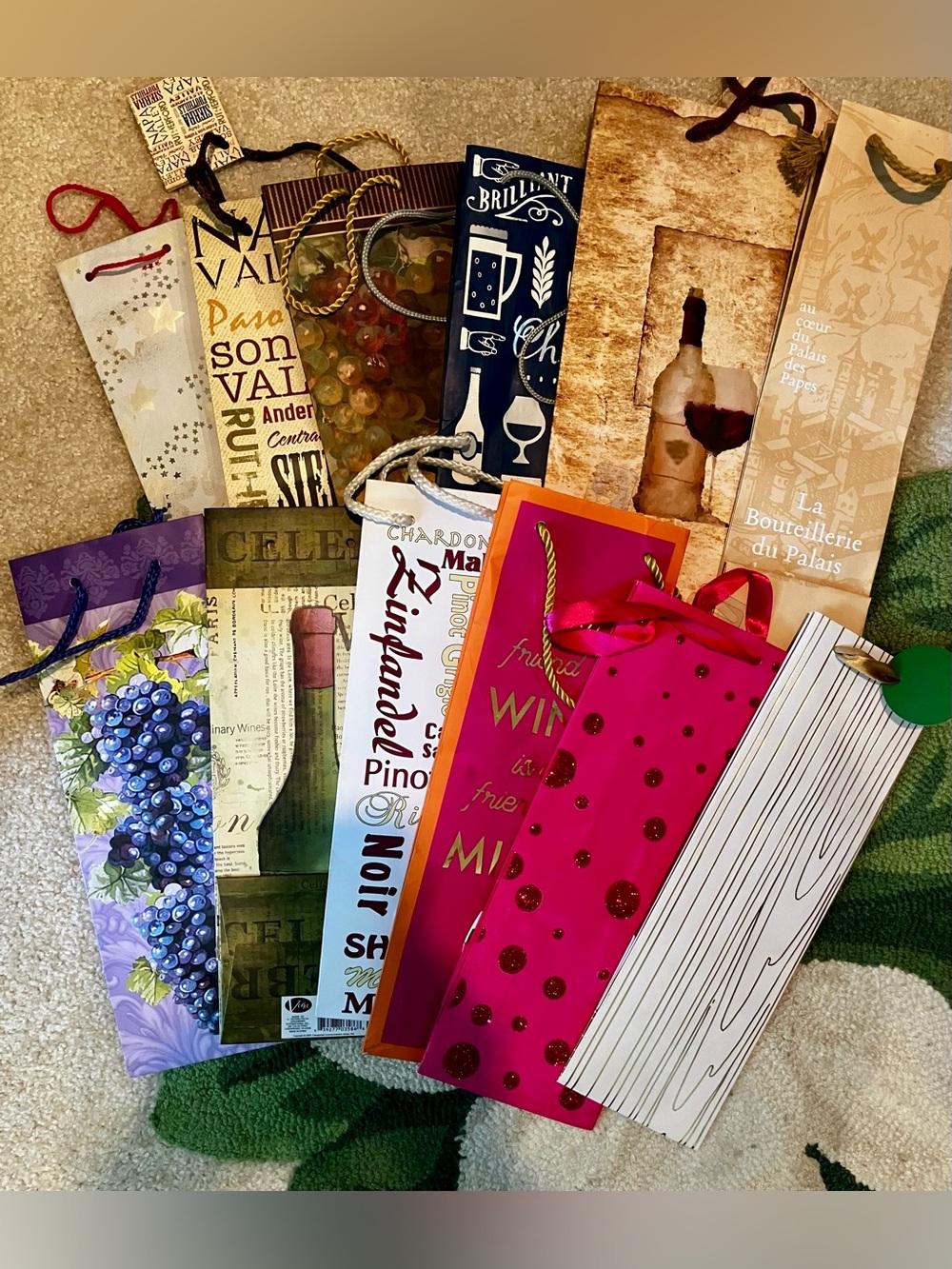 Wine Bags Lot of 12, Everyday Gift-Giving